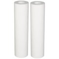 Commercial Water Distributing Commercial Water Distributing AMERICAN-PLUMBER-W25P Polypropylene Whole House Sediment Filter Cartridge; 25 Micron - Pack of 2 AMERICAN-PLUMBER-W25P